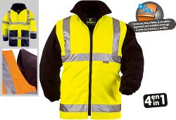 İthal Hı-Way (4in1) Polyester Reflektörlü Parka 0113 43-3 