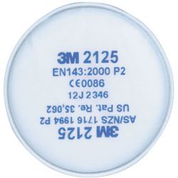 3M 2125 Toz-Sis-Duman Filtresi Ped P2 0075 61